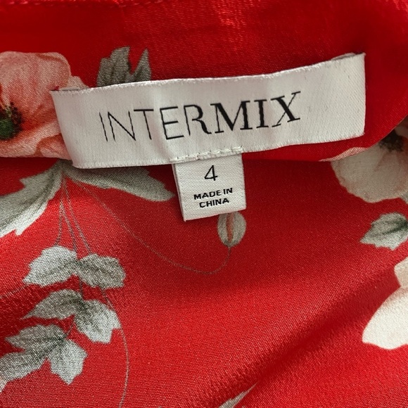 Intermix Cleo Floral Silk Dress - Picture 5 of 7